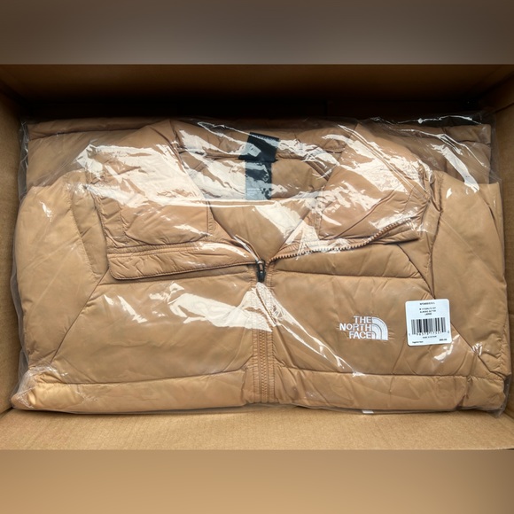 The North Face Mens Hydrenalite Down Hoodie 600-Fill Size Large Almond Butter